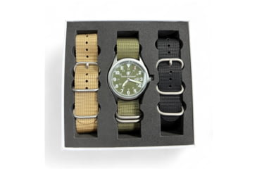 Image of 42MM Military Watch- 3 Nato Military Straps