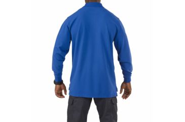 Image of 5.11 Tactical Professional Long Sleeve Polo - Men's, Extra Large, Regular, Academy Blue, 42056-692-XL