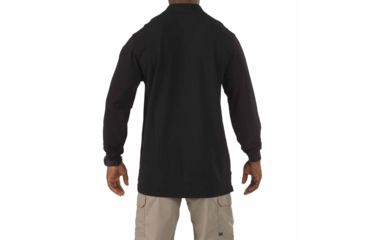 Image of 5.11 Tactical Professional Long Sleeve Polo - Men's, Medium, Regular, Black, 42056-019-M