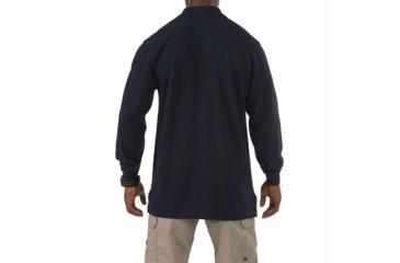 Image of 5.11 Tactical Professional Long Sleeve Polo - Men's, 3XL, Regular, Dark Navy, 42056-724-3XL