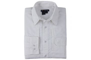 Image of 5.11 Tactical Taclite Pro L/S Shirt - Mens, White, L, 72175ABR-010-L