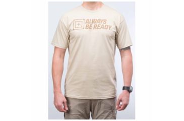 Image of 5.11 Tactical Abr 2.0 T-shirt, Tan - 41006CZ170L
