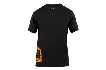 Image of 5.11 Tactical Fire Scope Logo T Shirt - Black - L 41006AI-019-L