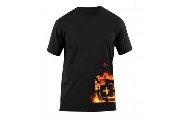 Image of 5.11 Tactical Fire Scope Logo T Shirt - Black - S 41006AI-019-S