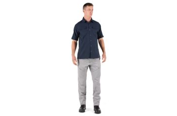 Image of 5.11 Tactical Freedom Flex Woven Short Sleeve Shirt - Men's, Peacoat, 2XL, 71340-787-2XL