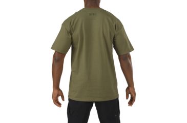 Image of 5.11 Tactical Logo T S/S Apex Predator, OD GREEN, L 41006DI182L
