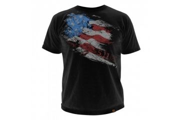 Image of 5.11 Tactical Logo T Shirt Sleeve Still There, Black, M 41006CG-019-M