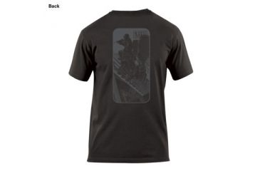 Image of 5.11 Tactical Short Sleeve Logo Tee-stairs 40088H-019
