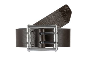 Image of 5.11 Tactical Stay Sharp Leather Belt - Mens, Dark Brown, 38, 56513-112-38