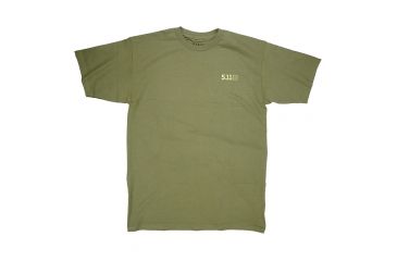 Image of 5.11 Tactical Trusted Logo T Shirt - Od Green - L 41006AF-182-L