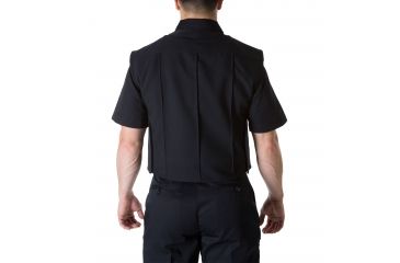 Image of 5.11 Tactical Uniform Outer Carrier Class A Shirt - Men's, Extra Small-Small, Short, Midnight Navy, 49032-750-XS/S-S