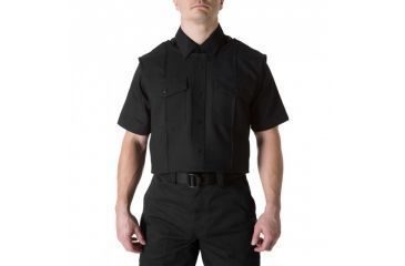Image of 5.11 Tactical Uniform Outer Carrier Class A Shirt - Men's, 2XL, Regular, Black, 49032-019-2XL-R