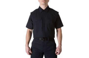 Image of 5.11 Tactical Uniform Outer Carrier Class A Shirt - Men's, Large-Extra Large, Tall, Midnight Navy, 49032T-750-L/XL-T