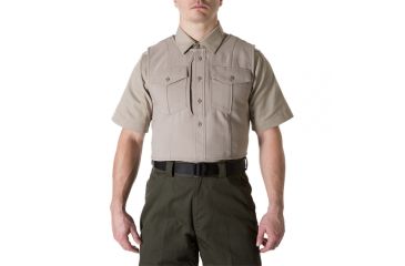 Image of 5.11 Tactical Uniform Outer Carrier Class A Shirt - Men's, 2XL, Regular, Silver Tan, 49032-160-2XL-R