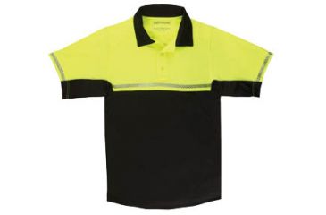 Image of 5.11 Tactical Bike Patrol Short Sleeve Polo - Men's, High Vis Yellow, XL, 71322-320-XL