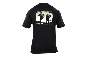 Image of 5.11 Tactical Broader Shoulder Graphic T Shirt, Black