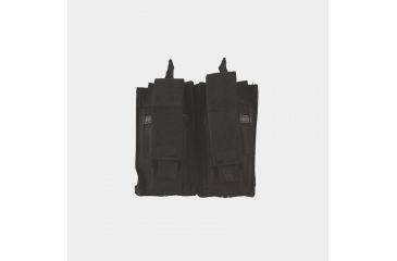 Image of 5IVE STAR GEAR Tot-5S Double Open Top Mag Pouch, Black 6526000