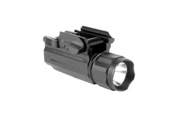Image of AIM Sports Inc CREE LED Weapon Light w/ QRM Color Filtered Lenses, White Beam, 330 Lumens, Black, FQ330, EDEMO1