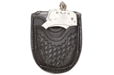 Image of Aker Leather Aker - 502 Open Top Handcuff Case - A502-BW