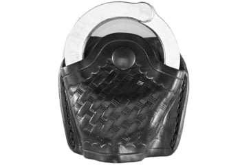 Image of Aker Leather Aker - 506 Slim Open Standard Chain Link Handcuff Case - A506-BW