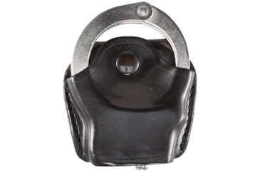 Image of Aker Leather Aker - 606 Slim Open Hinged Handcuff Case - A606-BP