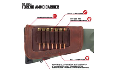 Image of ALLEN 8517 NEW CASTLE BUTTSTOCK CARTRIDGE CARRIER
