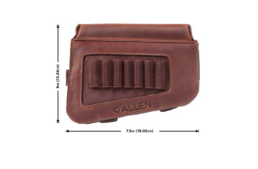 Image of ALLEN 8519 WESTCLIFF FLL GR LTHR BUTTSTOCK CARRIER