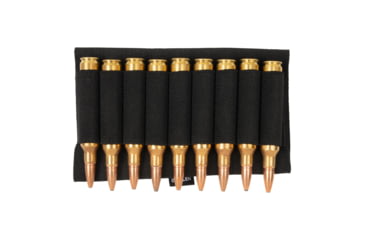 Image of Allen Buttstock Nylon Cartridge Holder, Black, 9 Rifle Shells - 206