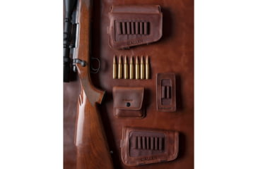 Image of Allen Del Norte Leather Belt Loop Cartridge Holder, Brown, 8513
