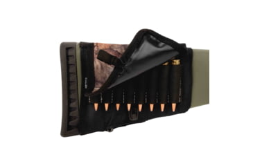 Image of Allen Elastic Buttstock Cartridge Holder with Flap, Mossy Oak Break-Up Country Camo, 2068, 2068
