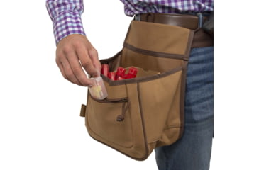 Image of Allen Rival Shell Bag, 52in Waist Belt, Caramel Brown, Double Compartment, 8332