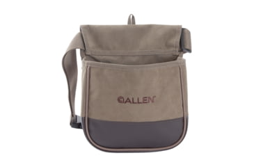 Image of Allen Select Canvas Double Compartment Shell Bag Olive Green