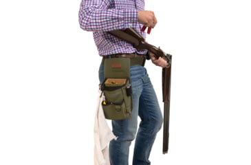 Image of Allen Triumph Rip-Stop Shell Bag, 52in Waist Belt, Olive Green, Double Compartment, 8328