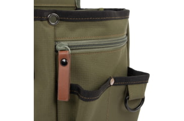 Image of Allen Triumph Rip-Stop Shell Bag, 52in Waist Belt, Olive Green, Double Compartment, 8328