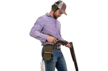Image of Allen Triumph Rip-Stop Shell Carrier, 52in Waist Belt, Olive Green, Single Box, 8327
