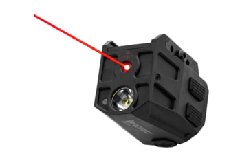 Image of Alliance Consumer Group MYCRO Rail Mount Light Matte Black PA66 Nylon 50/150/300 Lumens Red Laser, IPRMLT0004