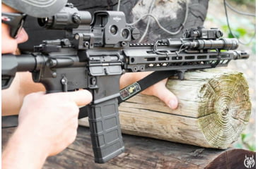 Image of Arisaka Defense 600 Series Weapon IR Light, KM2-C Head, Momentary Tailcap, Black, LT-2C-Infrared--TC-2