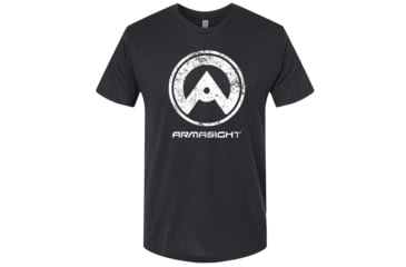 Image of Armasight Vintage Logo T-Shirt, Graphite Black, Large, AATSVINLXX