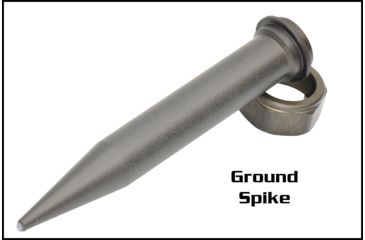 Image of Ashbury Precision Ordnance TACT3-Q, Quantum Compact Tactical Tripod w/Afixed Hinged Base Plate, Tactical Gray, NSN 1260-01-578-1898 600-41V-0002-00