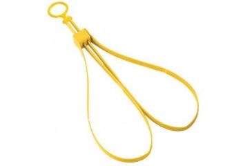 Image of ASP 6 Pack Tri - Fold Plastic Colored Restraints In Yellow