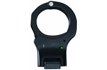 Image of ASP Rigid Handcuffs Aluminum Black 3 Pawl Green - European 66123
