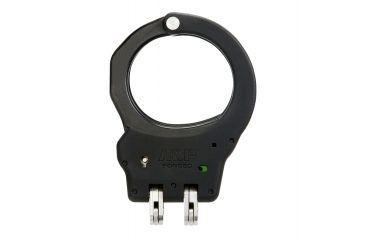 Image of ASP Hinge Ultra Cuffs Aluminum - Black, 3 Pawl Green - European, Black, 66120