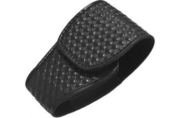 Image of ASP Tactical Duty Case for Hinged, Rigid or Chain Handcuffs - Basketweave Black - 56132