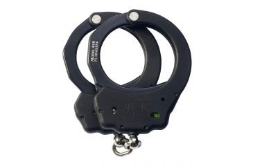 Image of ASP Ultra Chain Handcuffs Aluminum, 3 Pawl - Green - European, Black 66110