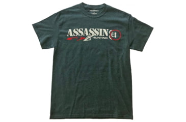 Image of Assassin Bloodtrail T-Shirt - Mens, Charcoal, 2XL 86137