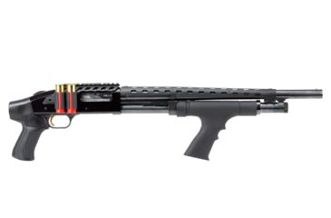Image of ATI Outdoors Gen2 Halo Shotgun Side Saddle, 9-Shell Customizable, Mossberg 500/590, Black, A.5.10.2551