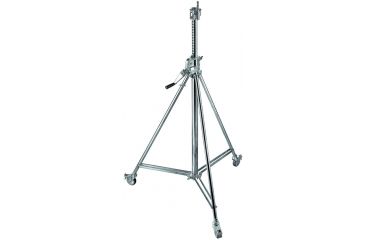 Image of Avenger High Wind-up Steel Cine Stand With Braked Casters B205