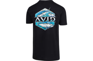 Image of AVID Sportswear Cow Town T-Shirt - Mens, Black, Extra Large, MT12402BLKXL
