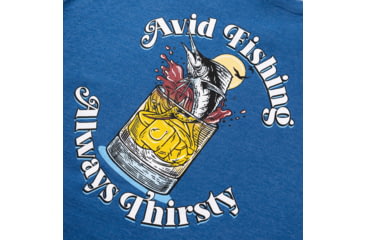 Image of AVID Sportswear Still Thirsty T-Shirt - Mens, Heather Blue, Extra Large, MT12410HBUXL