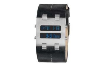 Image of Axcent 2010 Men's Watch, Black Strap, Indiglow Face, Indiglow Digits X60401-207